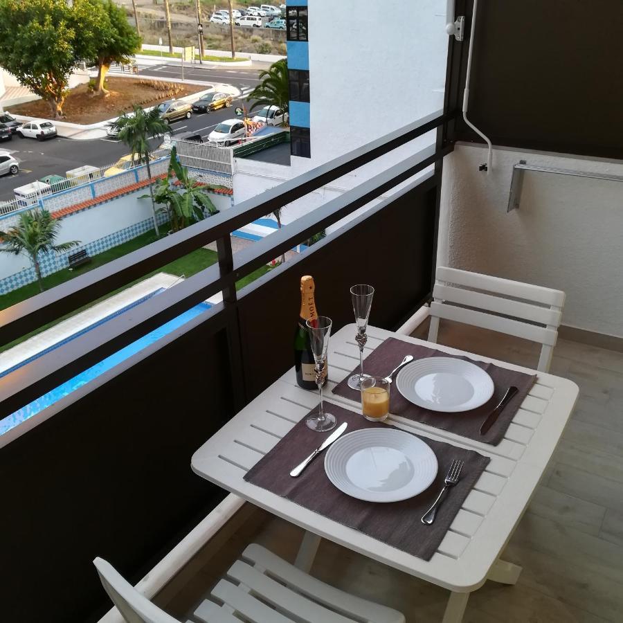 Acogedor estudio con piscina y cerca de la playa Puerto de la Cruz  Exterior foto