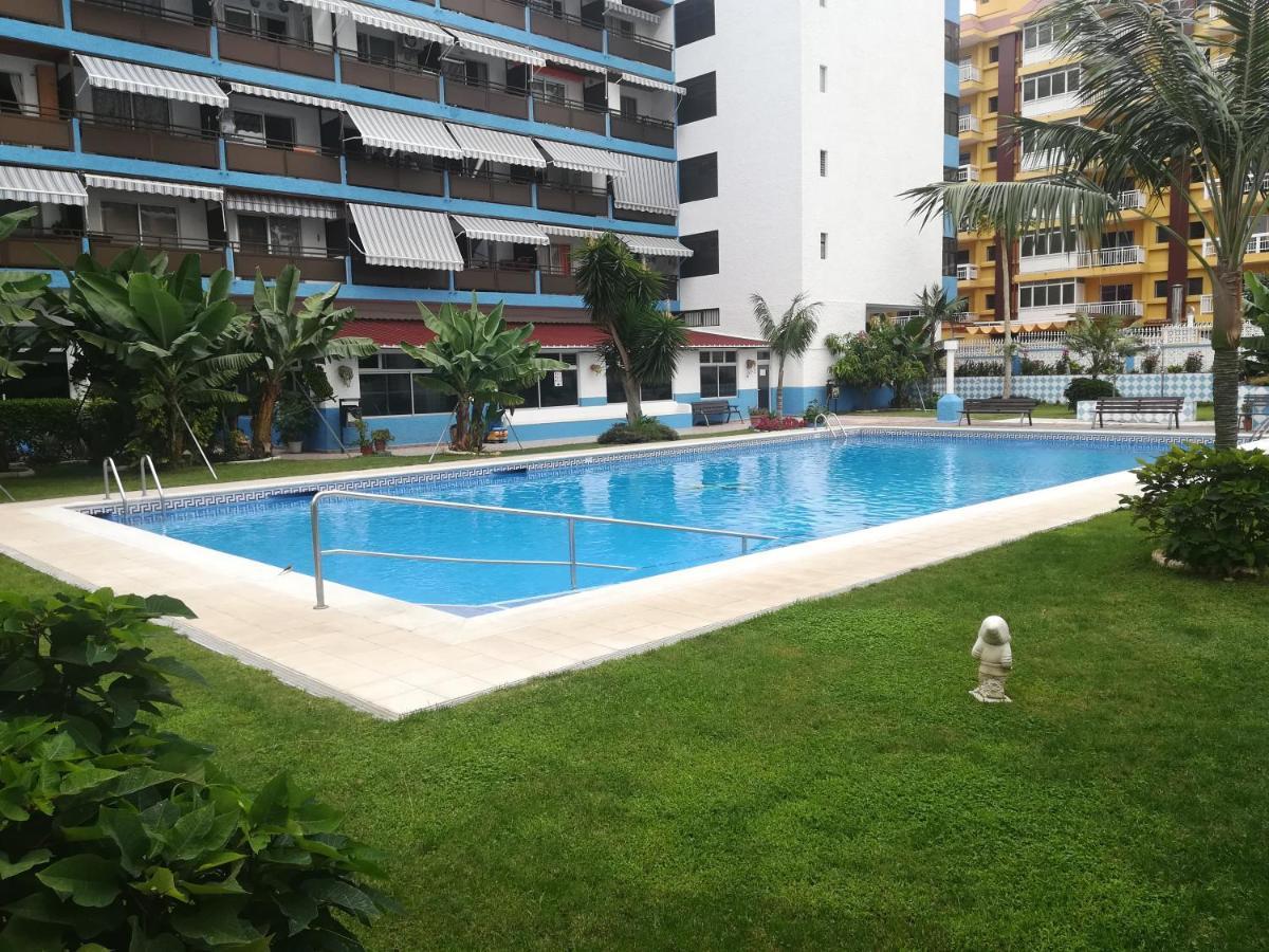 Acogedor estudio con piscina y cerca de la playa Puerto de la Cruz  Exterior foto